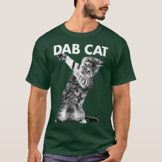 Camiseta Trendy Dab Cat Kitten Graphic