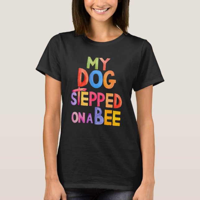 Camiseta Trendy Dizendo Que Meu Cachorro Espalhou Em Uma Ab (Frente)