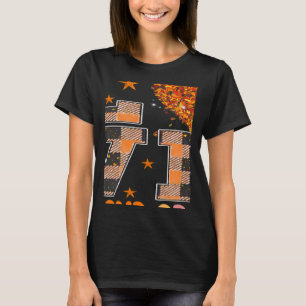 Camiseta Trendy Fall Sunflower Professora Paraeducadora Amo