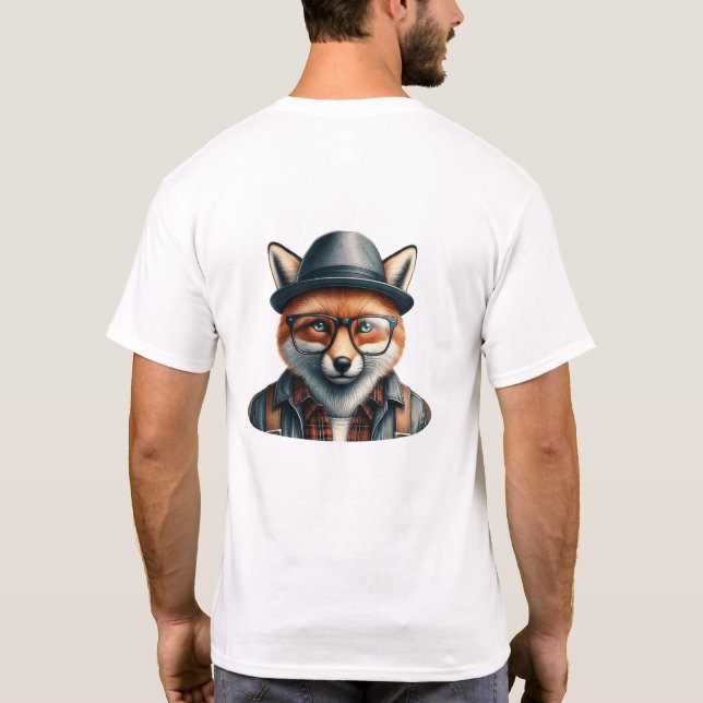 Camiseta Trendy Fox Character (Verso)