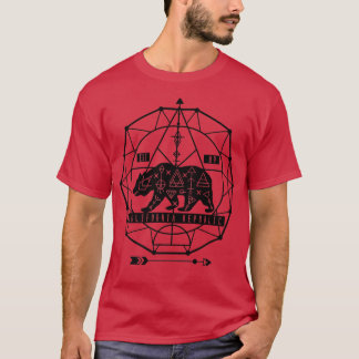 Camiseta Trendy Geométrico California Bear Premium