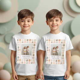 Camiseta Trendy Kids Pastel Easter Photo  | Personalized