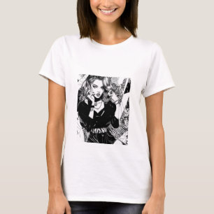 Camiseta Trendy Manga Style Girl Ilustra T-Shirt