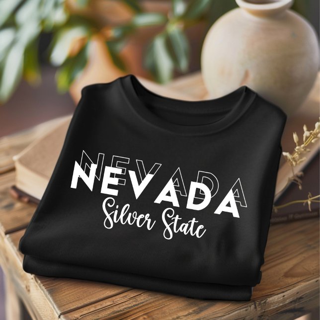Camiseta Trendy Nevada Silver State T Shirt (Criador carregado)