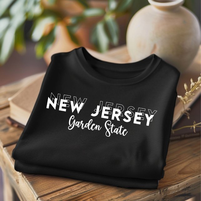 Camiseta Trendy New Jersey Garden State T-Shirt (Criador carregado)