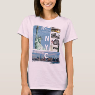 Camiseta Trendy Nova Iorque Manhattan Nyc Liberty Statue