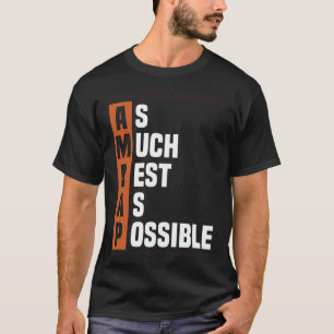 Camiseta Trendy o máximo possível de descanso AMRAP