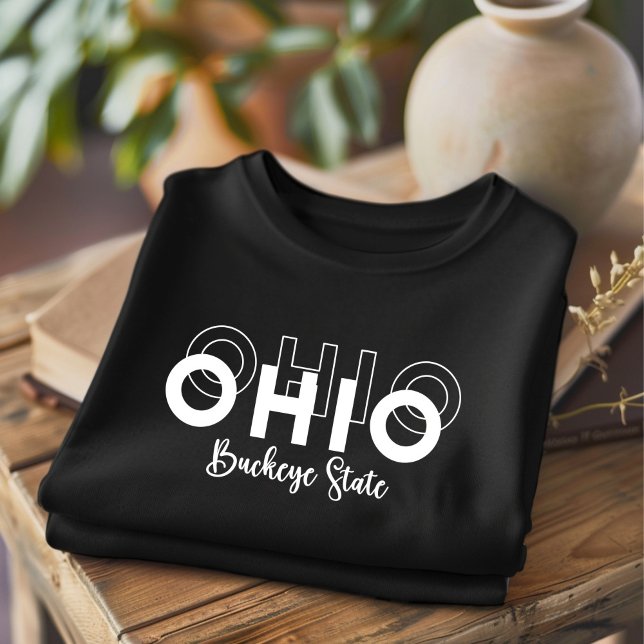 Camiseta Trendy Ohio Buckeye State T-Shirt (Criador carregado)
