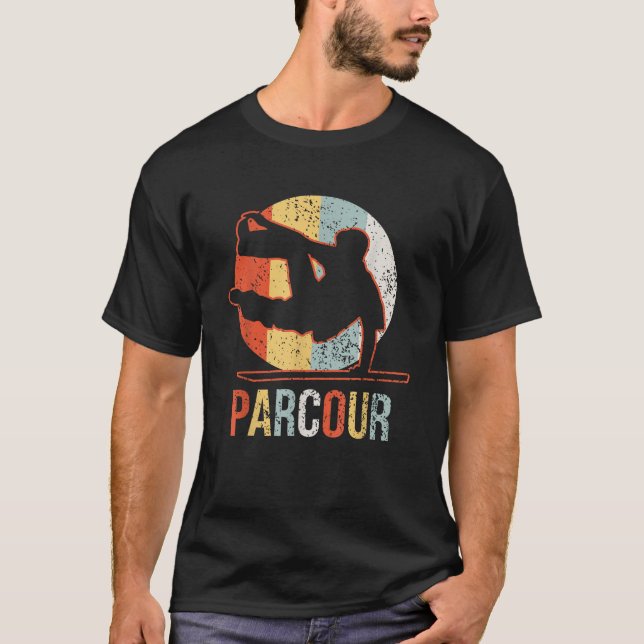 Camiseta Trendy Parkour I Vintage Parcour  (Frente)