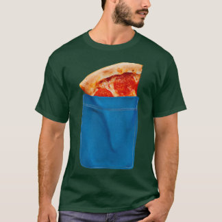 Camiseta Trendy Pizza Pocket Humor 33495680