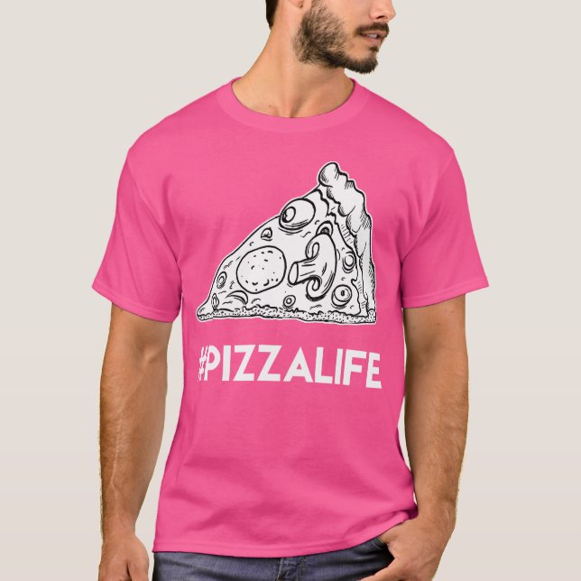Camiseta Trendy Pizza Slice Life (Frente)