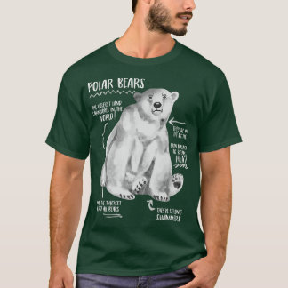 Camiseta Trendy Polar Bear Facts Premium