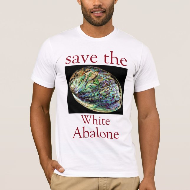 Camiseta Trendy Save The White Abalone Cote White White Whi (Frente)