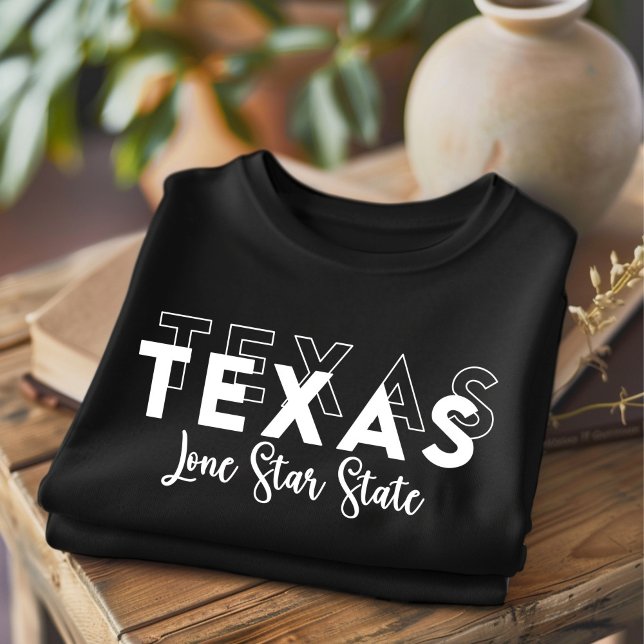 Camiseta Trendy Texas Lone State T-Shirt (Criador carregado)