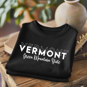 Camiseta Trendy Vermont Green Mountain State T Shirt