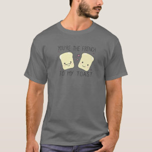 Camiseta Trendy Você é o francês para o meu humor Comida