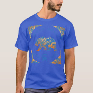 Camiseta Trendy West Coast California Bear Floral Patterno 