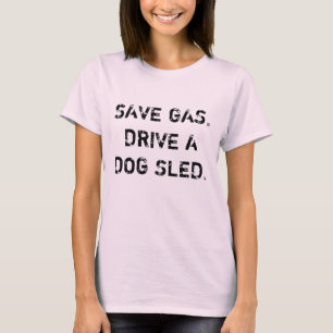 Camiseta trenó do cão