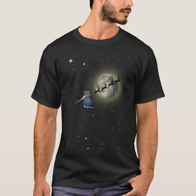 Camiseta Trenó Espacial (Frente)