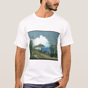 Camiseta Trens do works_Steam do senhor Nigel Gresley de