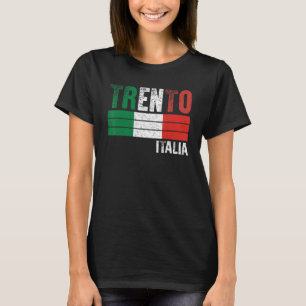 Camiseta Trento Itália Bandeira Itália Mens Mulheres Italia