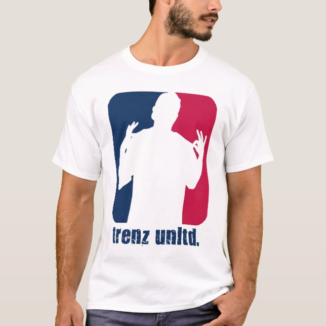 Camiseta  Trenz Unltd. - Marinho Azul e Vermelho (Braves),  (Frente)
