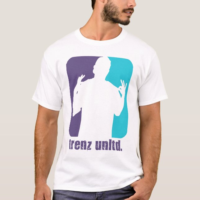 Camiseta Trenz Unltd. Roxo & turquesa (Charlotte Hornets) (Frente)
