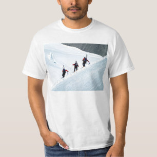 Camiseta Três alpinistas, Mont Blanc