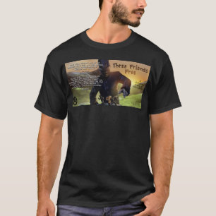 Camiseta Três amigos livram o cobrir