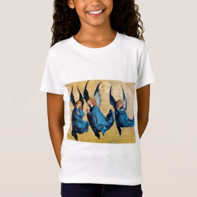 CAMISETA TRÊS ÂNGULOS EM AZUL (Frente)