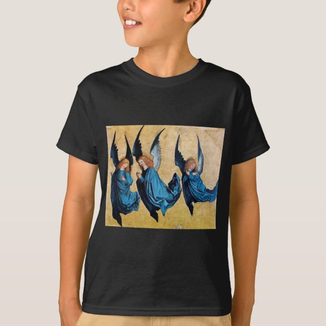 CAMISETA TRÊS ÂNGULOS EM AZUL (Frente)