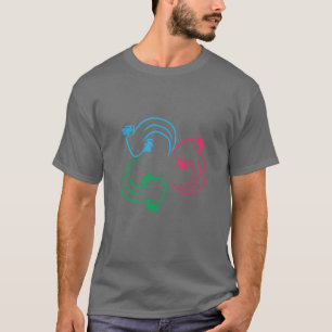 Camiseta Três Axolotls