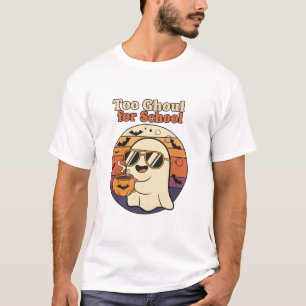 Camiseta Três Bruxinhas Chibi Preparando Poção com Gato, 