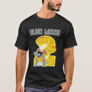 Camiseta Três Camundongos Cegos Correspondendo Figurino do