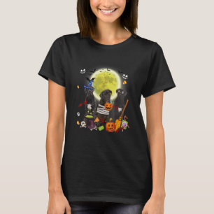 Camiseta Três Canes Corso Cães Bruxas Assustadoras Mummy Ha
