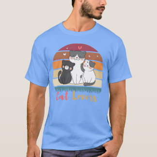 Camiseta Três Capas de Gatos