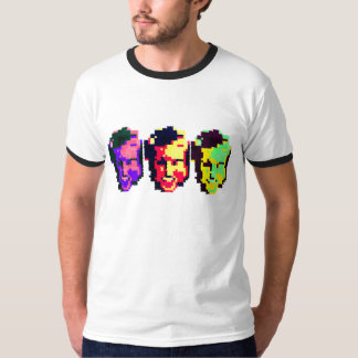 Camiseta Três caras felizes