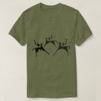 Três Cavalos - Desenho de Rock Petrolífero