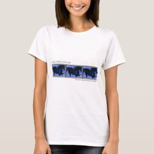 Camiseta Três cavalos pretos