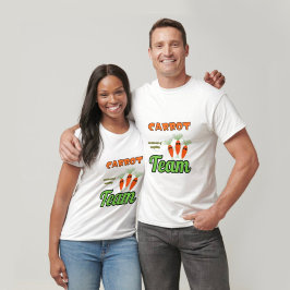 Camiseta Três cenouras engraçadas