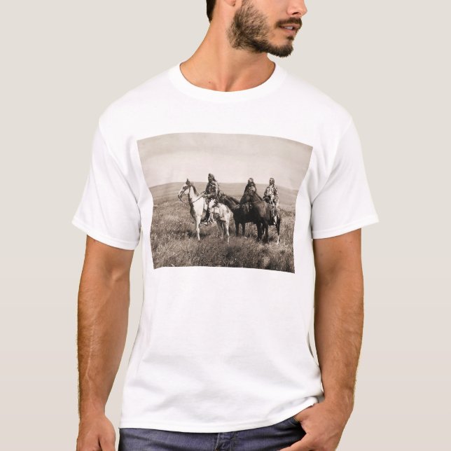 Camiseta Três chefes dos Blackfeet de Piegan (Frente)