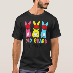 Camiseta Três Coelhos Crianças do Dia da Tripulação de segu