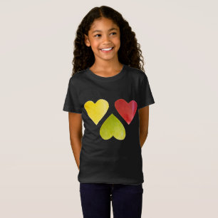 Camiseta Três corações