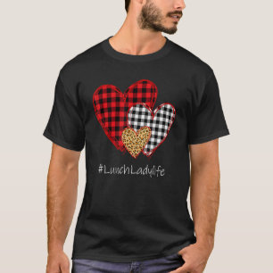 Camiseta Três Corações Xadrez de Búfalo Senhora do Almoço D