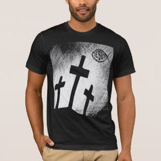 CAMISETA TRÊS CRUZES COM T-SHIRT DOS PEIXES