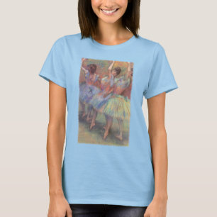 Camiseta Três Dançarinas de Edgar Degas, Arte de Balé Antig