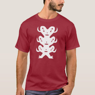 Camiseta Três dirigiram o monstro da lua