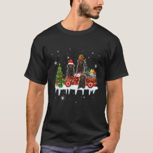 Camiseta Três Duendes Rena de Papai Noel Sproodles Na Caçam
