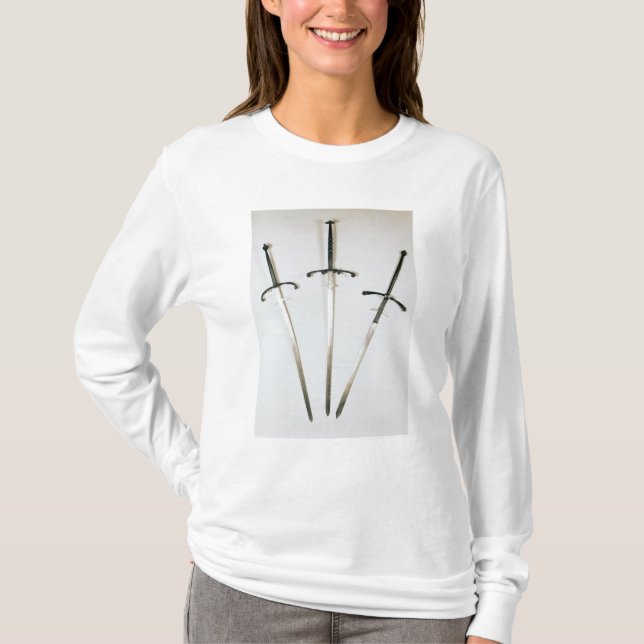 Camiseta Três espadas de duas mãos, 1570 (Frente)