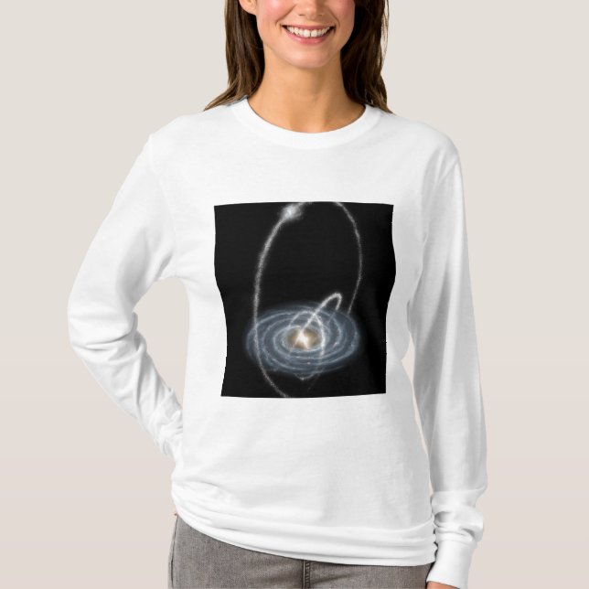 Camiseta Três fluxos recém-descobertos (Frente)